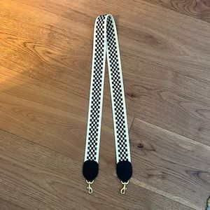 Clare V checkered strap